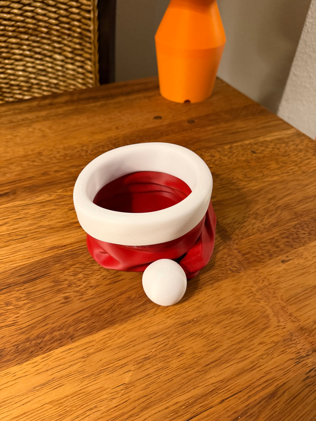 Weihnachtsmütze Schüssel