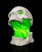 Totenkopf Tischlampe