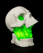 Totenkopf Tischlampe
